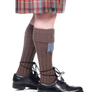 Weathered Brown Kilt Hose
