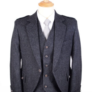 Charcoal Tweed Jacket