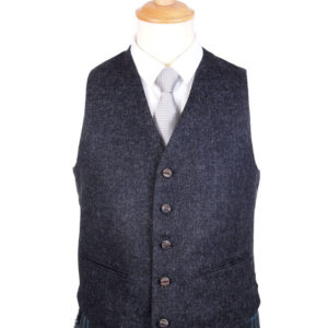 Charcoal Tweed Waistcoat
